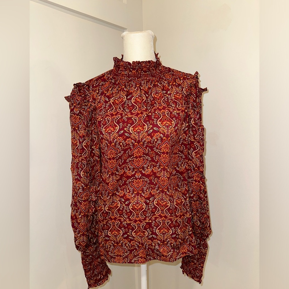 Max Studio Crepe Blouse